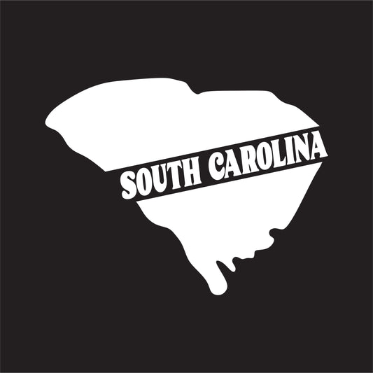 South Carolina State Decal Sticker - FREE shipping