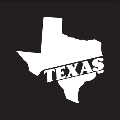 Texas State Decal Sticker - FREE shipping