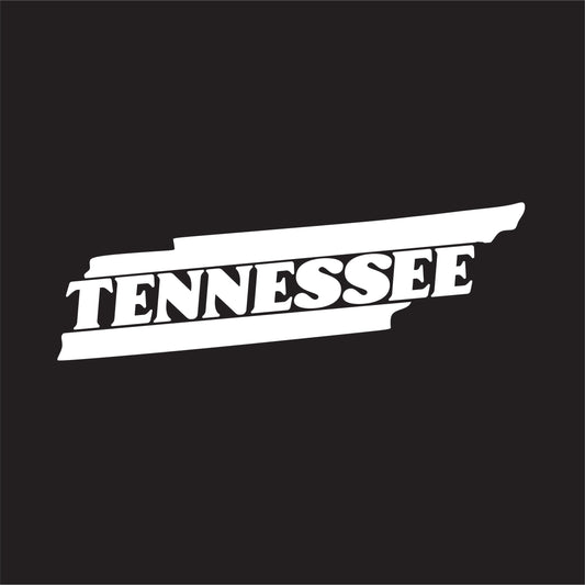 Tennessee State Decal Sticker - FREE shipping