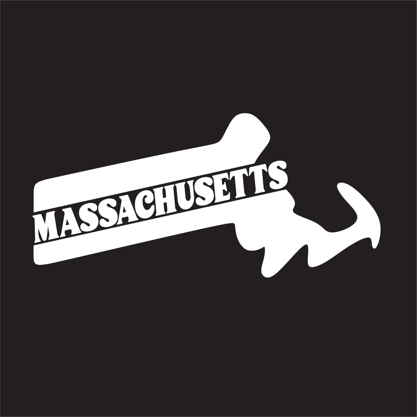 Massachusetts State Decal Sticker - FREE shipping