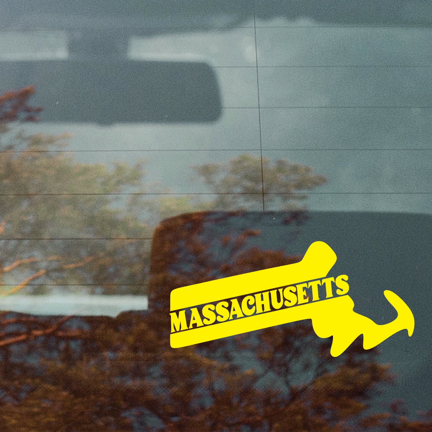 Massachusetts State Decal Sticker - FREE shipping