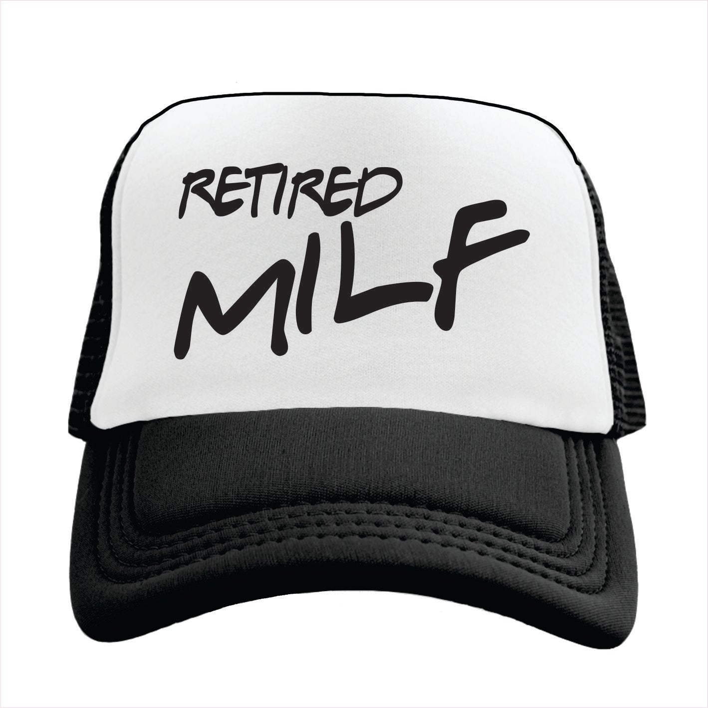 Retired Milf Trucker Hat Cap