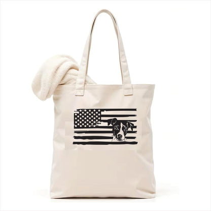 Jack Russell Terrier dog tote bag usa 3