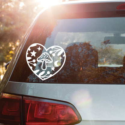 Mystic Mushroom Vinyl Decal Sticker