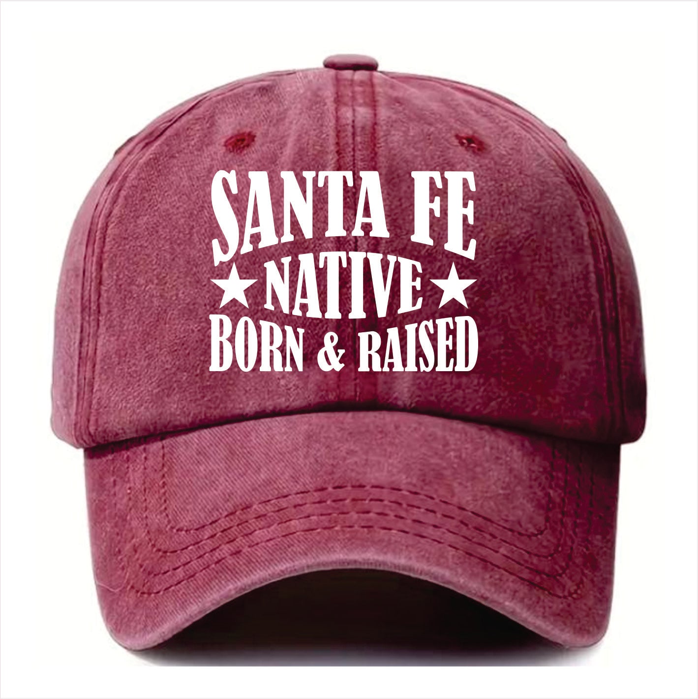Santa Fe New Mexico USA Hat - Trucker Hat & Vintage Washed Baseball Cap