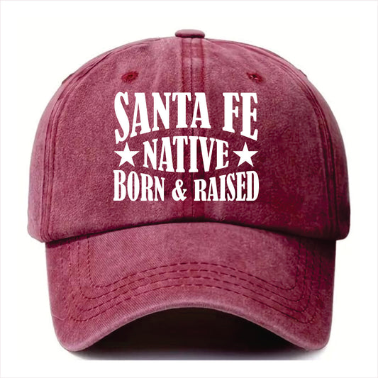 Santa Fe New Mexico USA Hat - Trucker Hat & Vintage Washed Baseball Cap