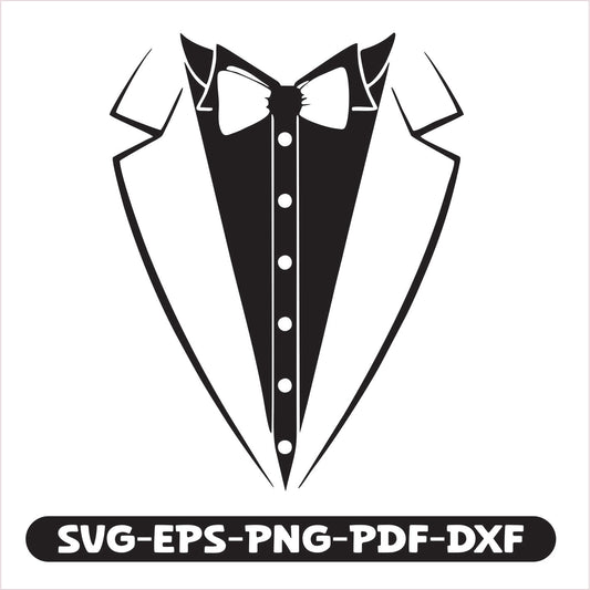 Tux shirt SVG EPS PNG PDF DXF Cutting File