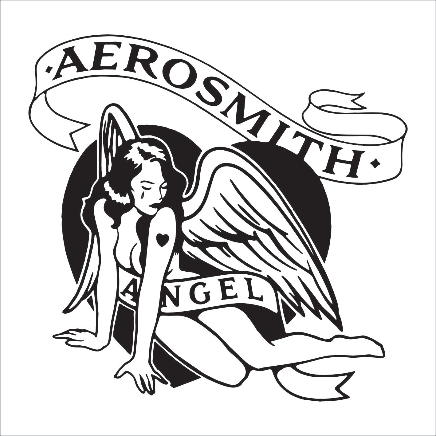 Aerosmith Angel Vinyl Decal