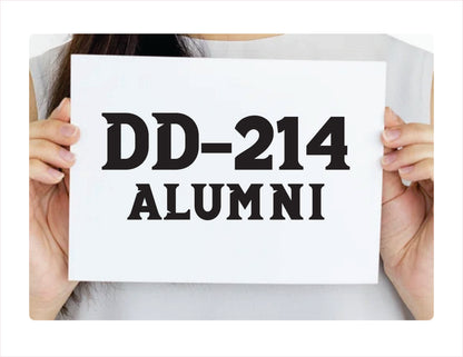 DD-214 Alumni Decal Sticker - FREE shipping