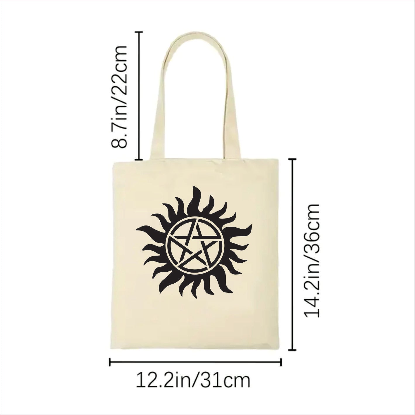 Anti-Possession Symbol tote bag  2