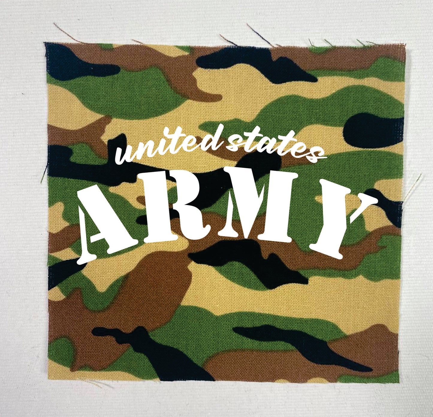 United States Army Sew-On Patch Camo