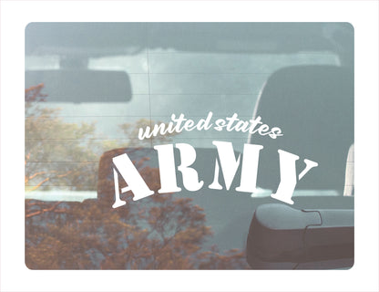 United States ARMY Decal Vinyl Sticker - FREE shipping