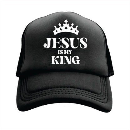 Jesus is my King Trucker Hat Cap
