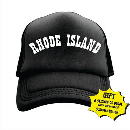 Rhode Island Trucker Hat Cap