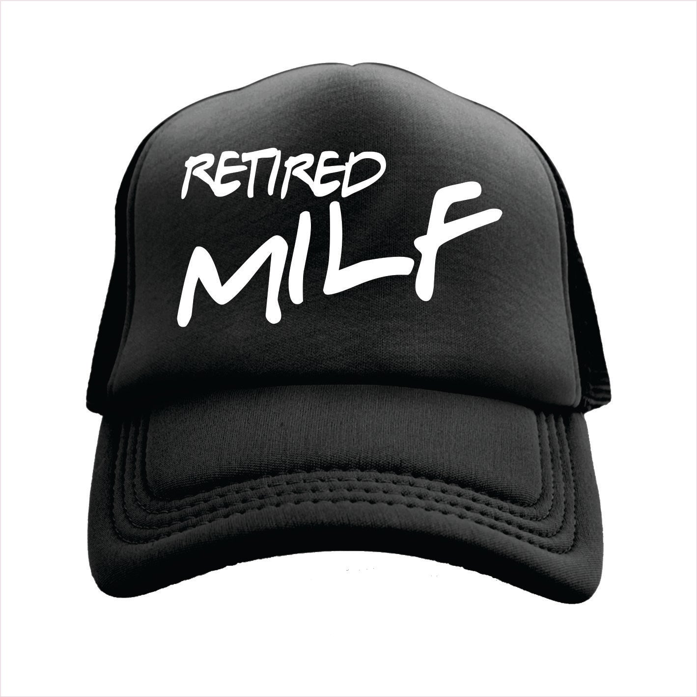 Retired Milf Trucker Hat Cap