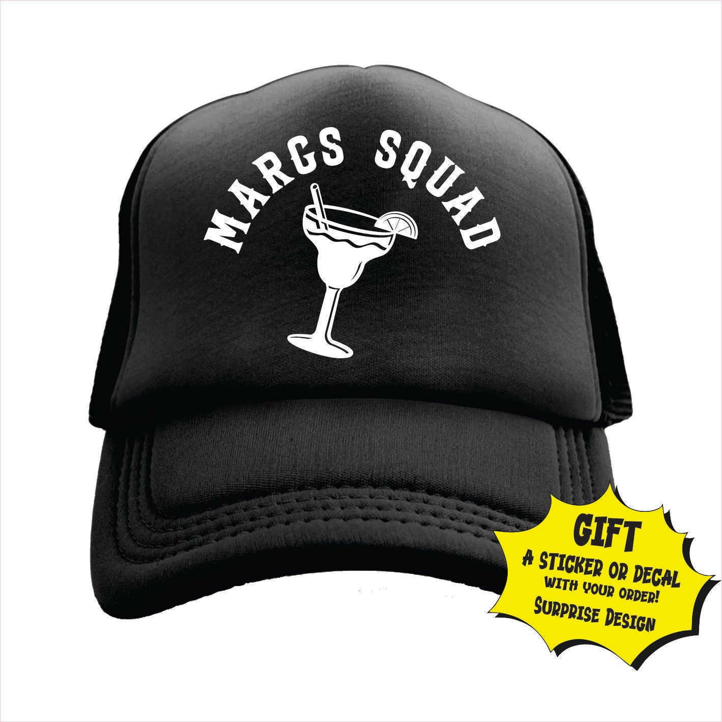 Margs Squad Trucker Hat Cap