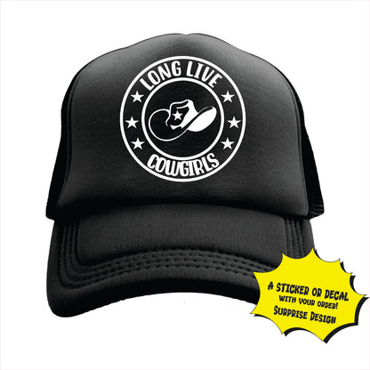 Long Live Cowgirls Trucker Hat Cap