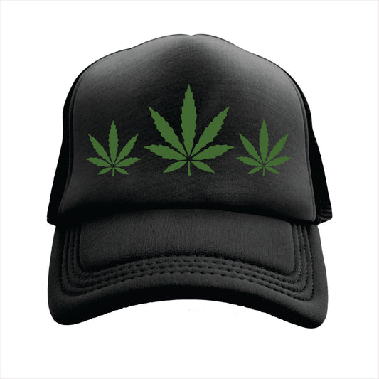 LEAF CANNABIS Trucker Hat Cap