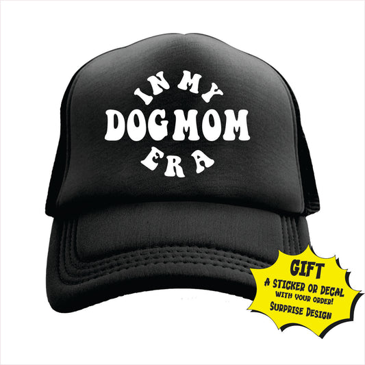 In my dog mom era Trucker Hat Cap