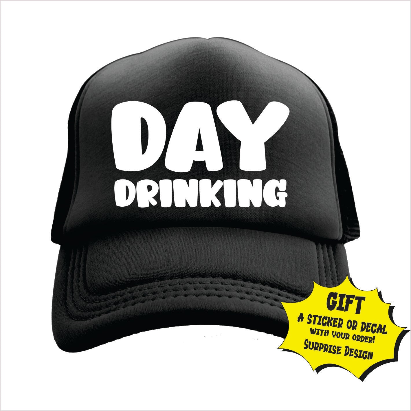 Day Drinking Trucker Hat Cap