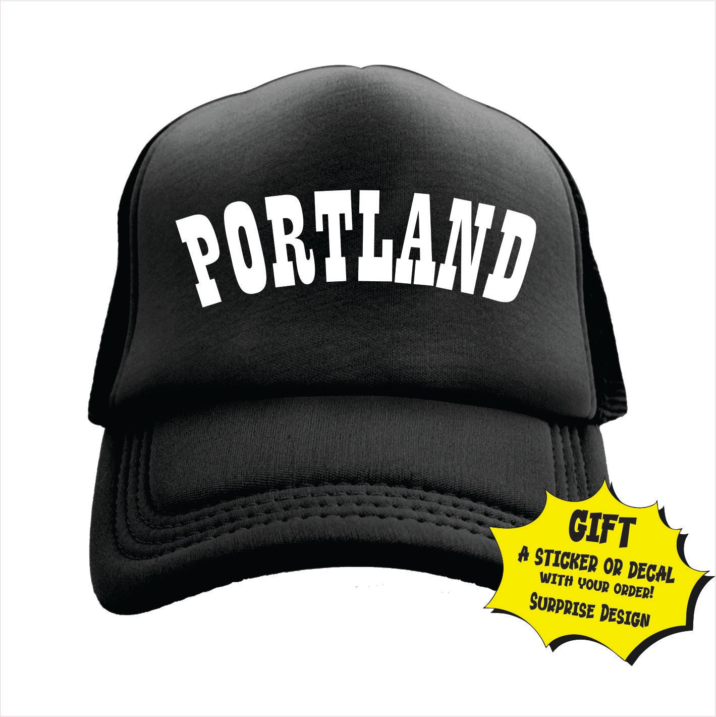 Portland Trucker Hat Cap