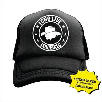 Long Live Cowgirls Hat Cap