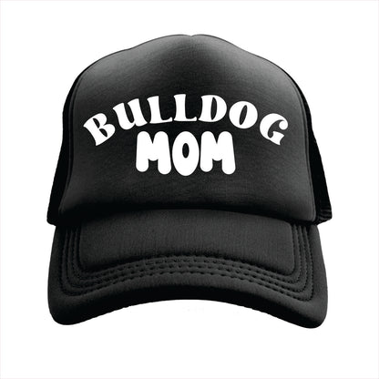 Bulldog Mom Trucker Hat Cap