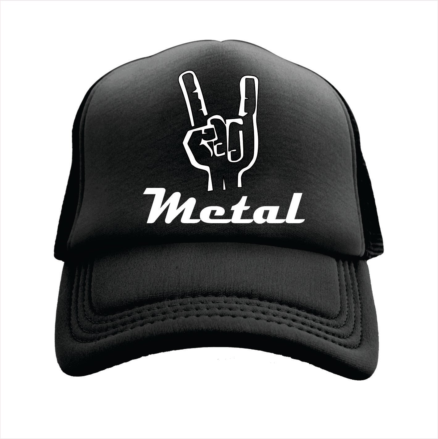 METAL Trucker Hat Cap