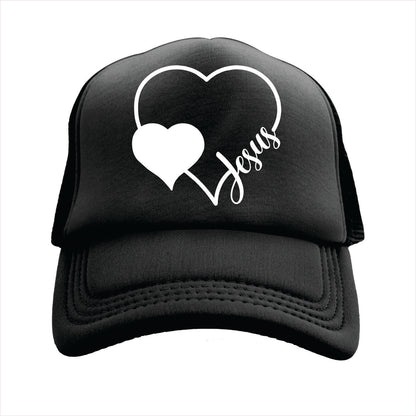 Jesus Heart Trucker Hat Cap