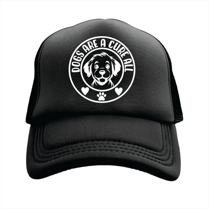 Dogs are a cure-all Trucker Hat Cap