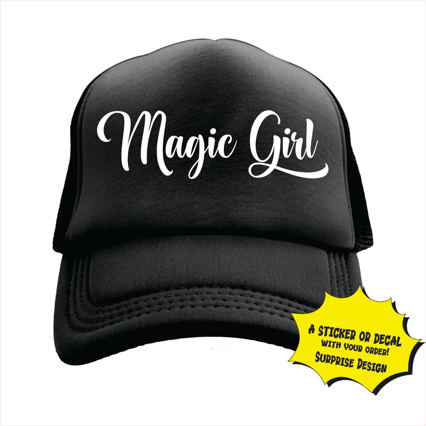 Magic Girl Trucker Hat Cap