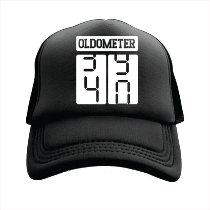 Birthday Gift Trucker Hats Oldometer - Forty Celebration Big 40