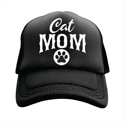 Cat Mom Trucker Hat Cap