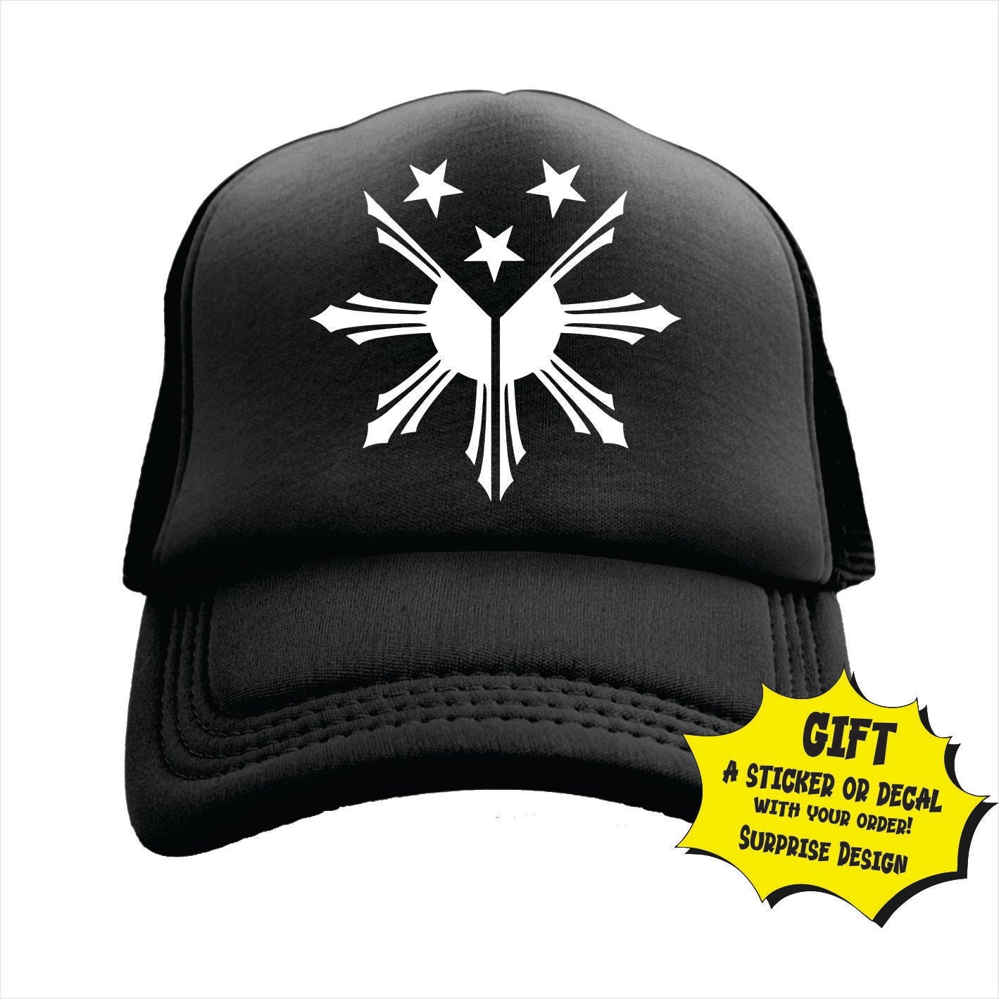 Philippine Flag Trucker Hat