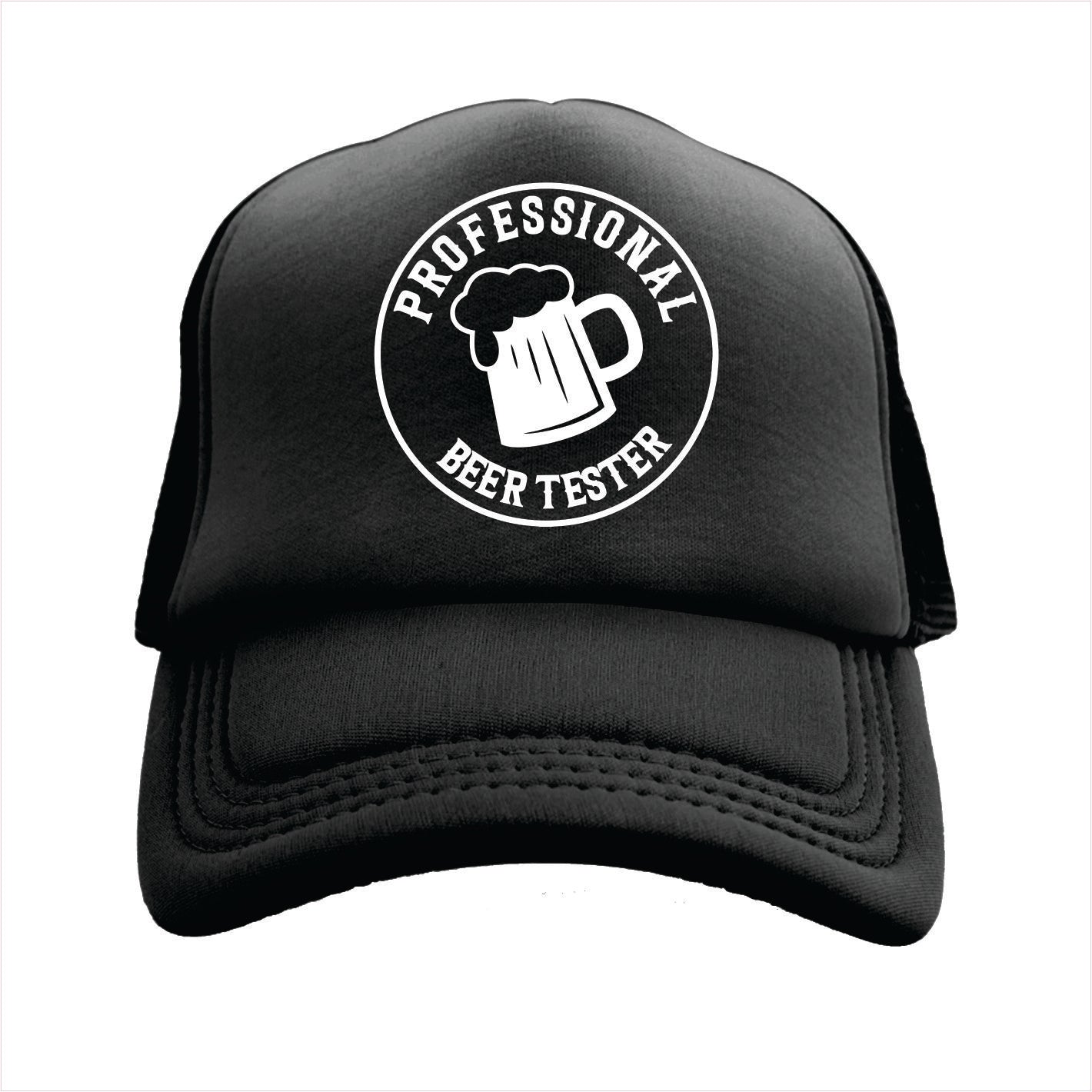 PROFESSIONAL BEER TESTER Trucker Hat Cap