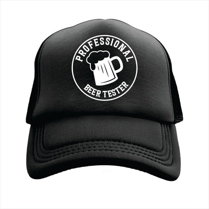 PROFESSIONAL BEER TESTER Trucker Hat Cap