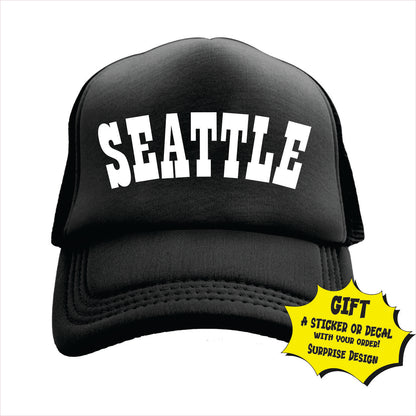 Seattle Trucker Hat Cap