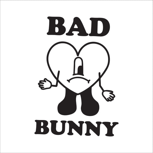 Bad Bunny Vinyl Decal