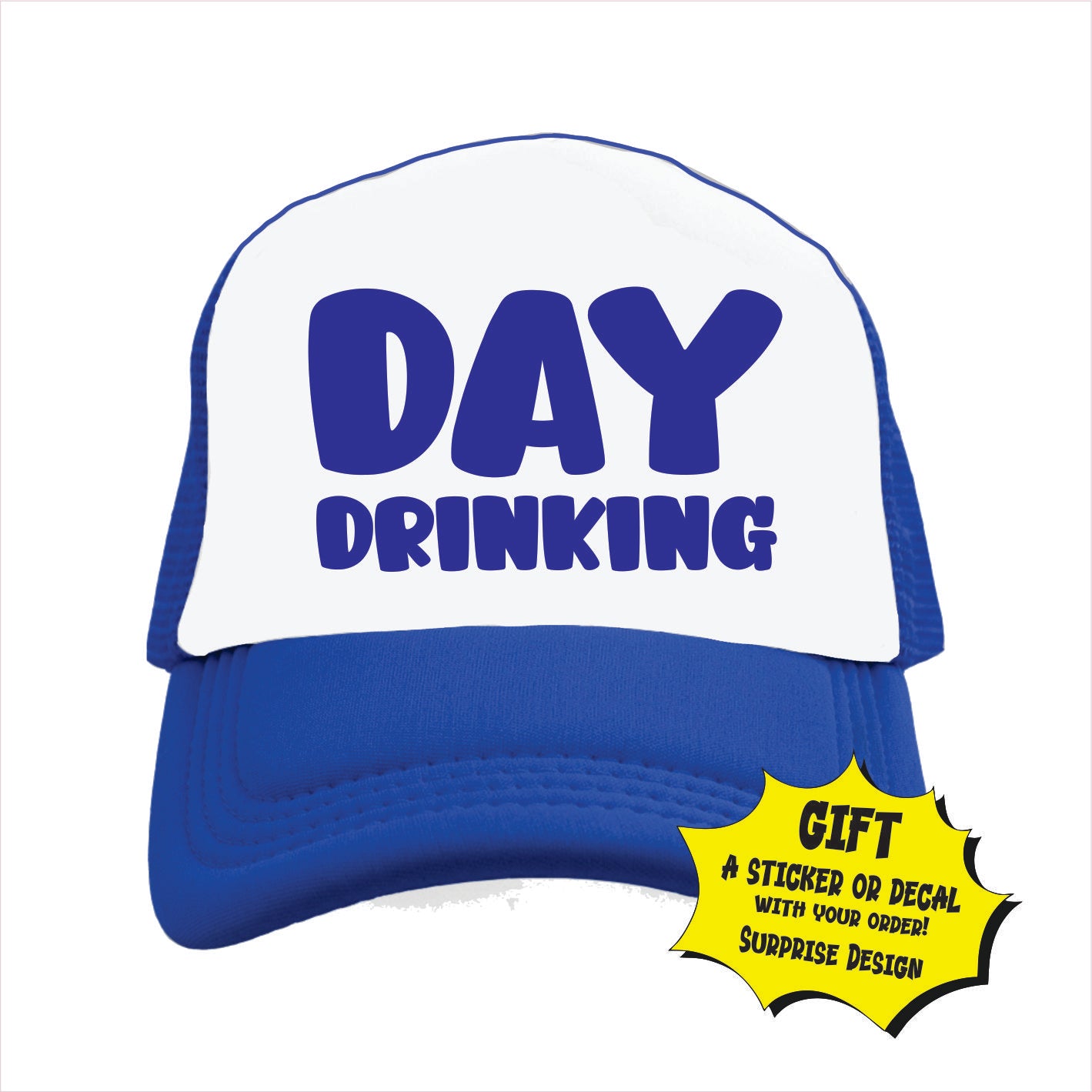 Day Drinking Trucker Hat Cap