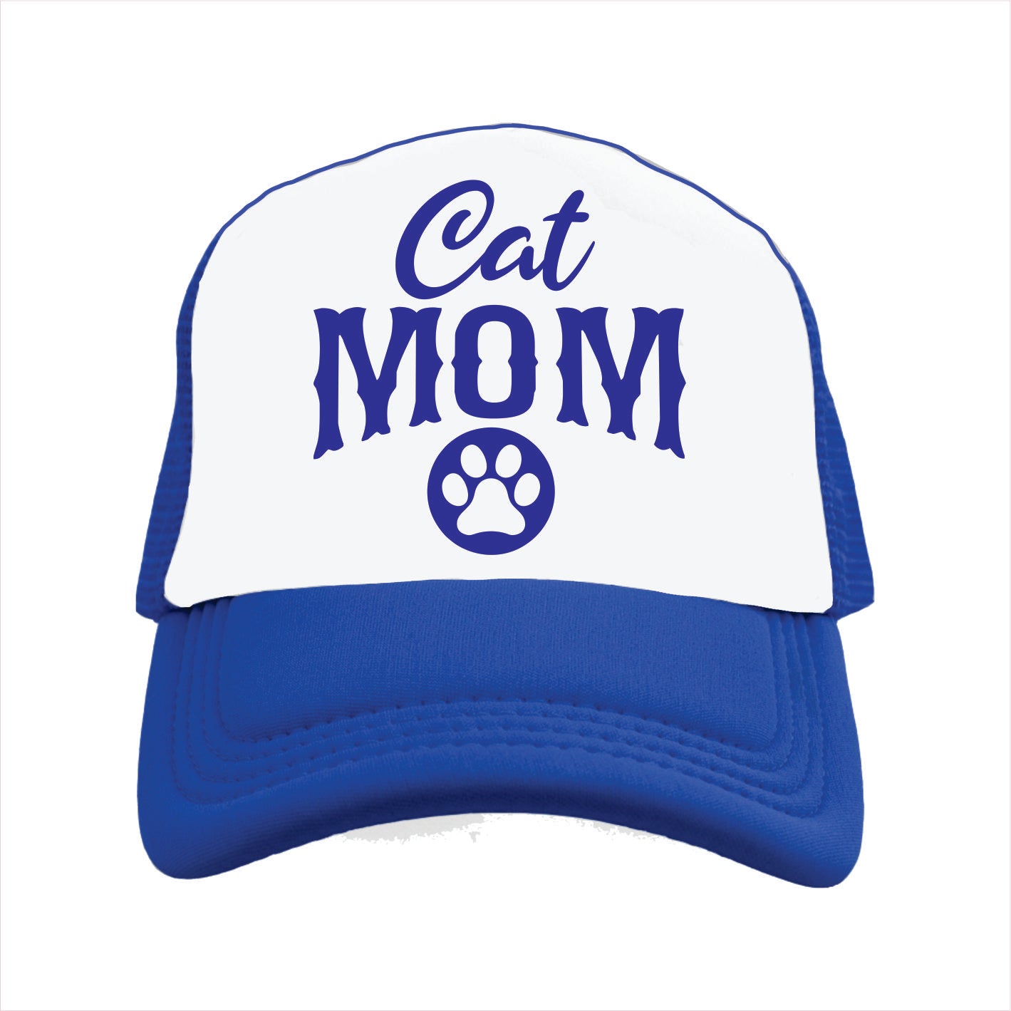 Cat Mom Trucker Hat Cap