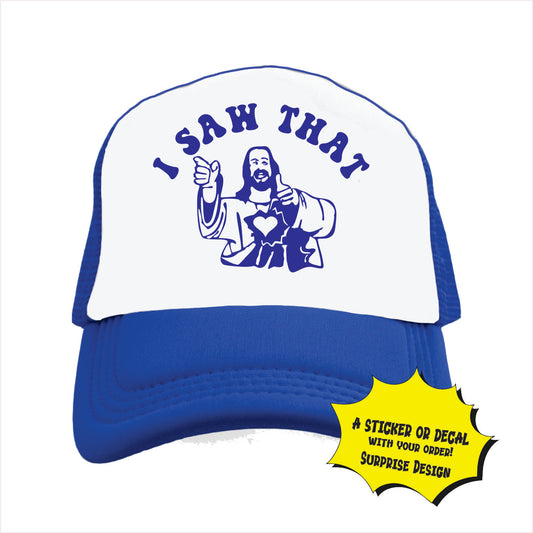 I saw that Trucker Hat Cap