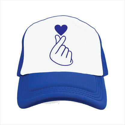 Korean Heart Trucker Hat Cap