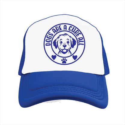 Dogs are a cure-all Trucker Hat Cap
