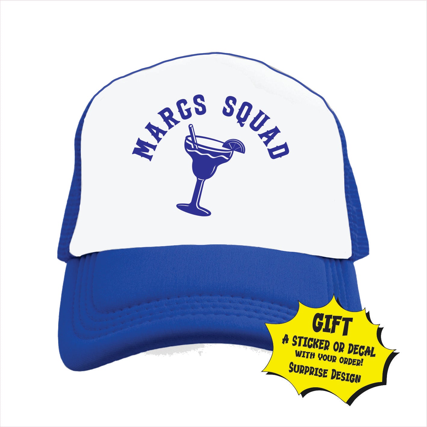 Margs Squad Trucker Hat Cap