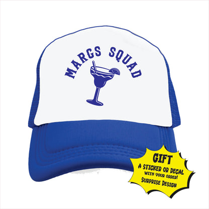Margs Squad Trucker Hat Cap