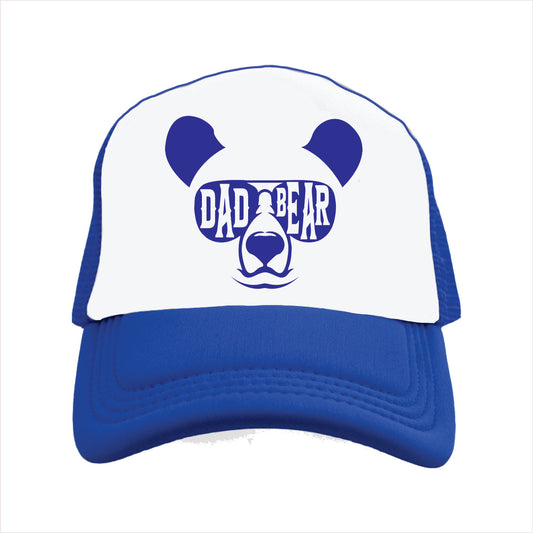Dad Bear Trucker Hat Cap