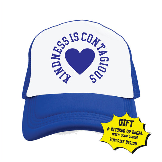 Kindness is Contagious Trucker Hat Cap