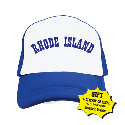 Rhode Island Trucker Hat Cap