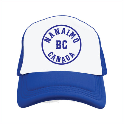 Nanaimo BC Canada Blue Hat Trucker 