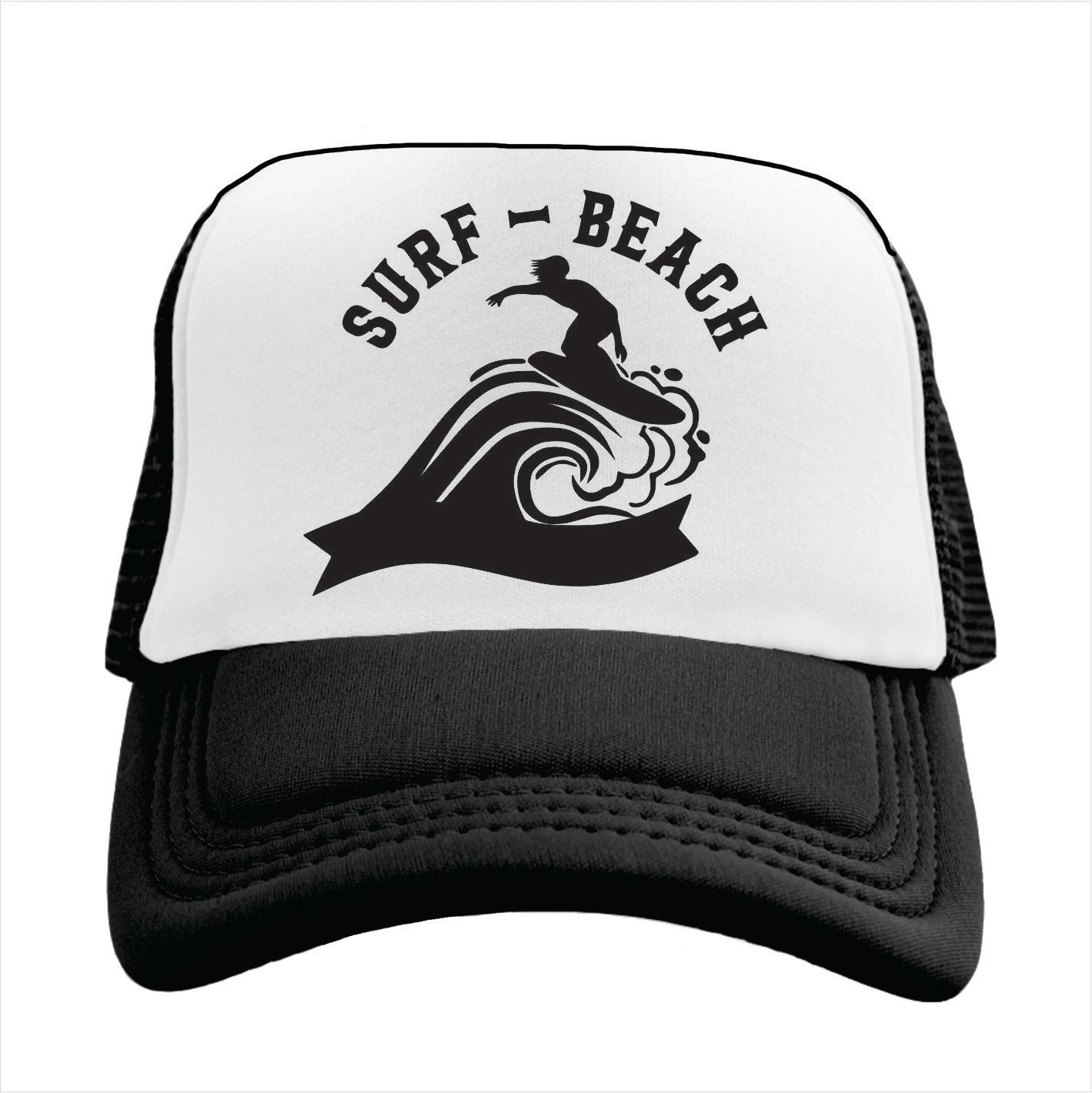 SURF BEACH Trucker Hat Cap